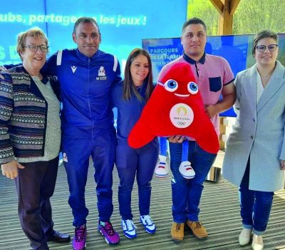 Die olympische Flamme in Montbéliard: ein unvergessliches Ereignis