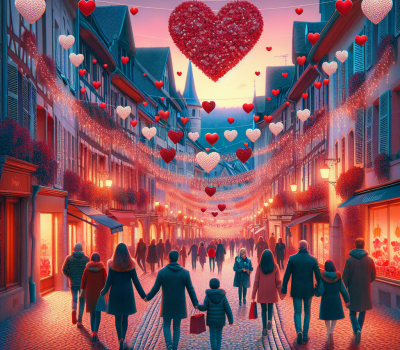 Bereiten Sie einen romantischen Valentinstag 2025 in Montbéliard vor